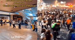 Mall de La Molina abre sus puertas y en redes lo comparan con el de San Juan de Lurigancho: “Falta emoción”