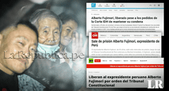 "Alberto Fujimori, liberado pese a pedidos de la Corte IDH": así reportan los medios internacionales