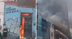 Incendio cerca a Mesa Redonda: se registra siniestro en almacén ubicado en Cercado de Lima