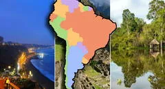 Aparte de Perú: ¿cuáles son los otros países de Sudamérica que tienen costa, sierra y selva?
