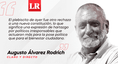 Chile: ¿un fracaso más, no importa?, por Augusto Álvarez Rodrich