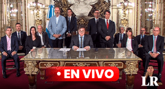 Discurso de Milei EN VIVO: presidente anuncia 300 medidas económicas para desregularizar económica