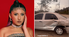 Milena Warthon revela que sufrió un accidente de tránsito: "Muy asustada"