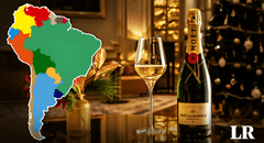 El país que consume más champán para brindar en Navidad y Año Nuevo está en Sudamérica