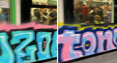 ¿Cómo pintaron la Línea 1 del Metro de Lima con graffiti? Peruana revela su experiencia: "Parece tren de Nueva York"