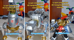 Usuarios quedan en shock por robot de Transformers que canta tema de Armonía 10: “El megachelatrón”
