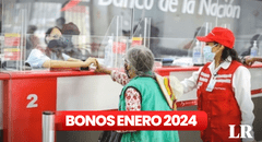 Bonos en enero 2024: estos son los subsidios que pagará el Gobierno
