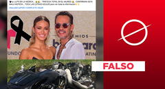 No, el cantante estadounidense Marc Anthony no ha fallecido: es un viral falso