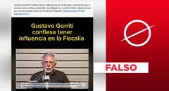 Gustavo Gorriti no aseguró en entrevista que “tiene poder de suspender diligencias fiscales”