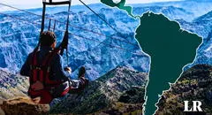 La segunda tirolesa más grande del mundo está en América Latina: mide más de 2 km