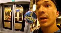 Venezolano sube a la Línea 2 del Metro de Lima y hace curioso comentario: “La próxima ruta debe ser a Machu Picchu”