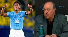 Renato Tapia deja satisfecho a Rafa Benítez y no descarta renovación: "Estoy muy contento con él"