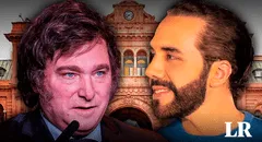 Nayib Bukele lanza dura advertencia a Javier Milei: “El sistema va a tratar de bloquearlo”