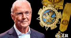 ¿Cuál fue la condecoración que recibió Franz Beckenbauer del Gobierno de México y en qué año?