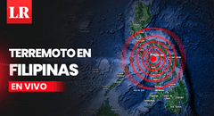 Terremoto de magnitud 6.7 remeció el este de Filipinas, según USGS