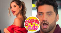 'Súper Ada': Korina Rivadeneira recrea su personaje y le roba beso a Pablo Heredia en conferencia