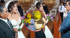 Novia le cantó icónica canción de la película ‘Shrek’ a su futuro esposo en el altar