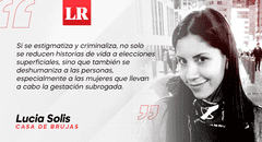 Sobre gestación subrogada, por Lucia Solis