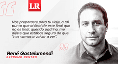 Adiós, padrino lindo, por René Gastelumendi