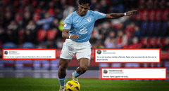 Hinchas de Celta enloquecen tras partidazo de Tapia y su casi golazo: "La resurrección de Zico"