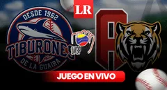 Tiburones de La Guaira vs. Tigres de Aragua EN VIVO, LVBP 2024: horario y dónde ver el juego del Round Robin