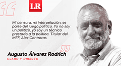 No me voy a entregar a la injusticia, por Augusto Álvarez Rodrich