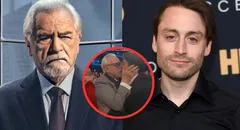 Emmy Awards 2024: Kieran Culkin besa a Brian Cox, su 'padre' en 'Succession', y redes estallan