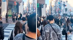 Latino se queda atónito por educación vial de japoneses: “Aunque no pase ningún carro, no cruzan la pista”