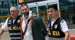 PNP captura en el aeropuerto Jorge Chávez a ciudadano albanés buscado por la justicia francesa