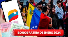 NUEVOS BONOS Patria con aumento 2024: estos son los subsidios que llegan del 19 al 22 de enero