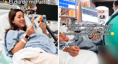 ¿Cuáles son las diferencias de dar a luz en EE. UU. y PERÚ? Peruana revela: “Me engrieron dándome helado”
