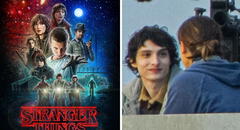 'Stranger Things 5': se filtran fotos de Millie y Finn grabando la última temporada de la serie