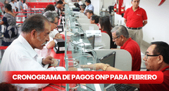 ONP, febrero 2024: revisa el CRONOGRAMA con fechas de pagos para pensionistas
