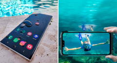 ¿Cuál es la diferencia entre un celular 'acuático' y uno resistente al agua?