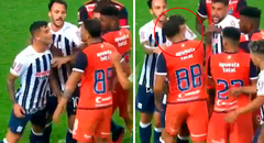 El violento cabezazo de Josepmir Ballón contra Adrián Arregui que no terminó en expulsión