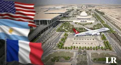 ¿Cuál es el aeropuerto más grande del mundo que supera en tamaño a ciudades como Nueva York y París?