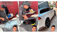 Emprendedor promociona lunas polarizadas al mismo estilo de Christian Domínguez: “En Perú no te aburres”