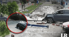 Santa Anita: cámaras captaron momento exacto de explosión ocasionada por tanque de aguas en PepsiCo