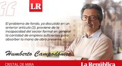 De lo formal a lo informal y lo delictivo, por Humberto Campodónico
