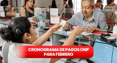 Cronograma de pagos ONP, febrero 2024: ¿cuáles son las fechas para cobro de pensiones vía Banco de la Nación?