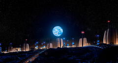 La aldea que la Agencia Espacial Europea planea construir en la Luna: vivirán más de 100 personas
