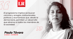 Progresista, por Paula Távara