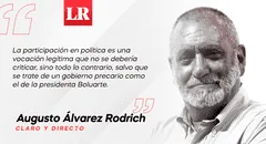Dina alucina y quiere tener poder, por Augusto Álvarez Rodrich