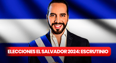 Escrutinio Final TSE: Nayib Bukele cerca de la reelección 2024 en El Salvador