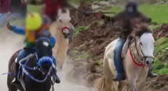 Niño muere tras ser arrastrado por caballo cuando participaba en una competencia hípica en Apurímac