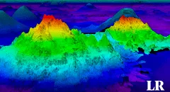 Exploración oceánica revela gigantesca montaña submarina en Sudamérica