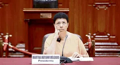 Martha Moyano cometió tráfico de influencias al pedir destitución de Rafael Vela y Domingo Pérez, dicen penalistas