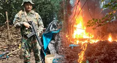 Vraem: narcos siguen procesando cocaína con cemento y gasolina