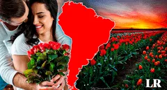 El país que vendió más de 700 millones de flores está en Sudamérica y es segundo exportador en el mundo