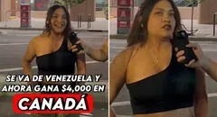 Venezolana en Canadá revela cuánto gana como asistente en un restaurante: "45 mil dólares al año"